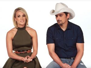 Watch CMA Co-Hosts Carrie Underwood & Brad Paisley Talk Small Towns, Best Memories, Road Trip Playlists & More in “Southern Living” Interview