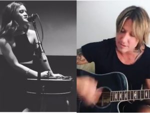 Keith Urban and Maren Morris Share Dueling Videos of Each Other’s Songs