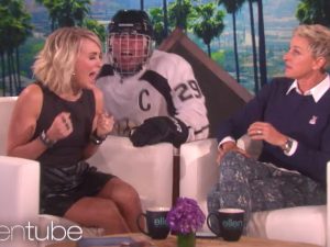 Watch Ellen DeGeneres Give Carrie Underwood a Shocking Anniversary Gift
