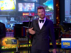 Brett Eldredge Spreads Christmas Cheer on “Good Morning America” and “Live With Kelly”