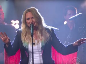 Watch Miranda Lambert’s Free-Spirited Performance of “Highway Vagabond” on “The Late Show”