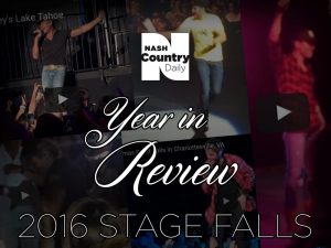 Year in Review: Country’s Top 5 Stage Falls of 2016